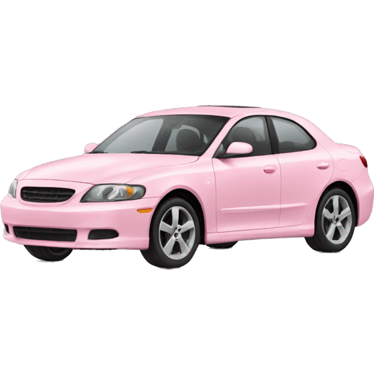 light pink car emoji