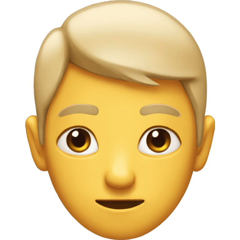 An emoji with an side eye  emoji