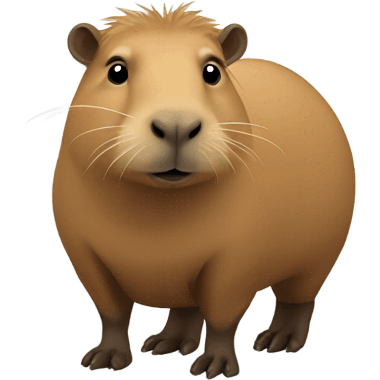 Capybara emoji