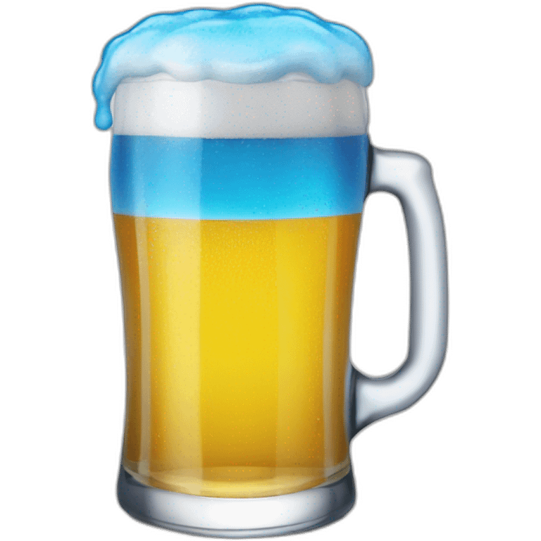 blue-man-drink-bier emoji