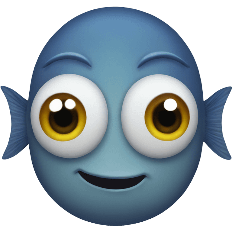 cross eyed fish emoji