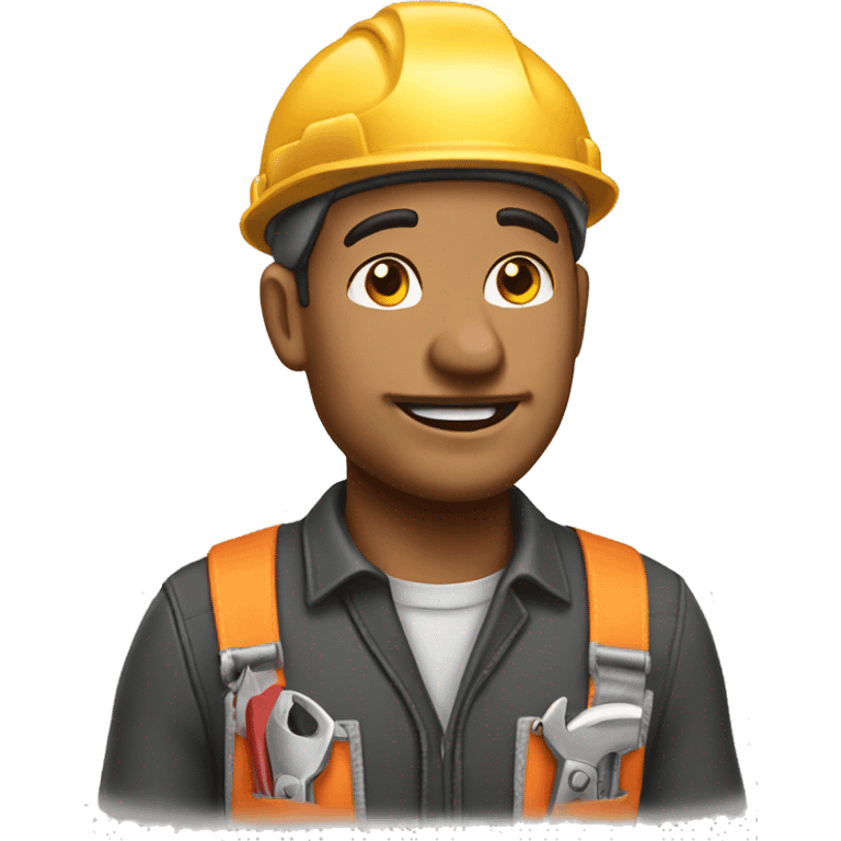 Repair man emoji