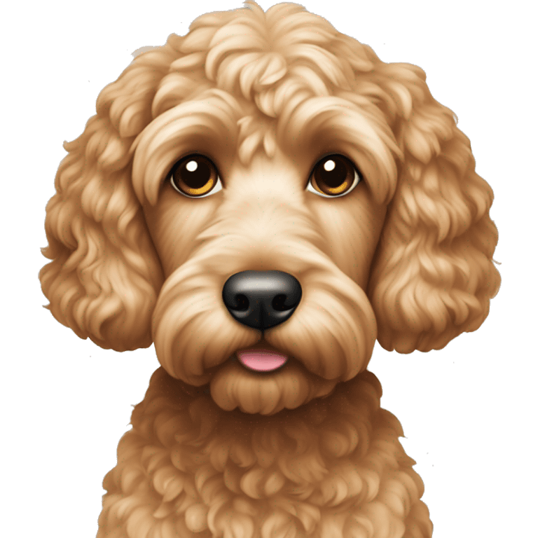 Cockapoo apricot emoji