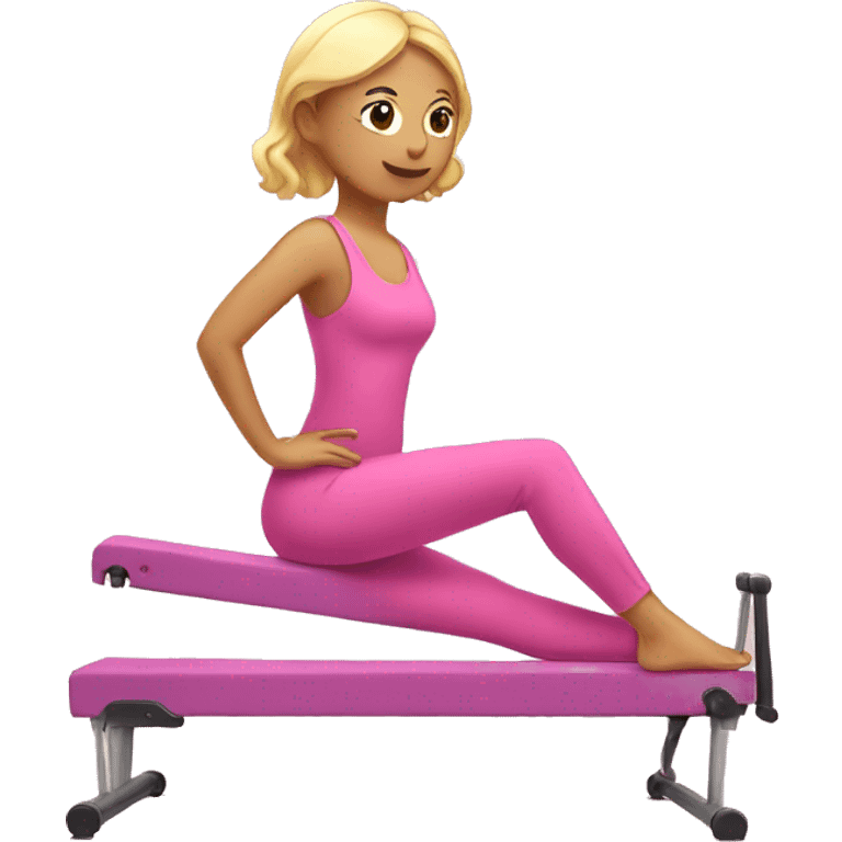 Pink Pilates emoji