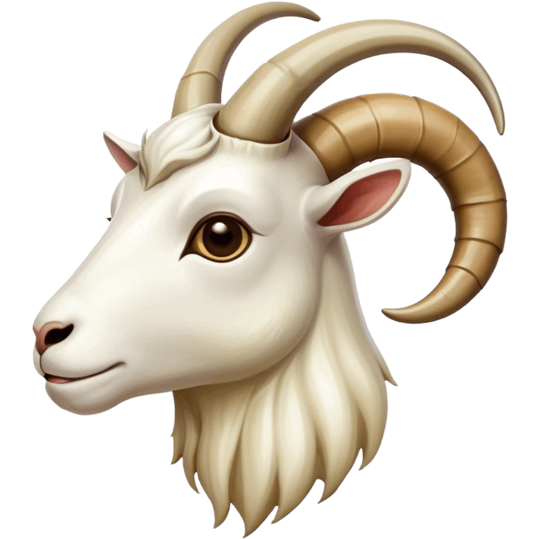 goat horn only emoji