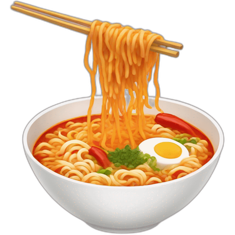 spicy ramen emoji