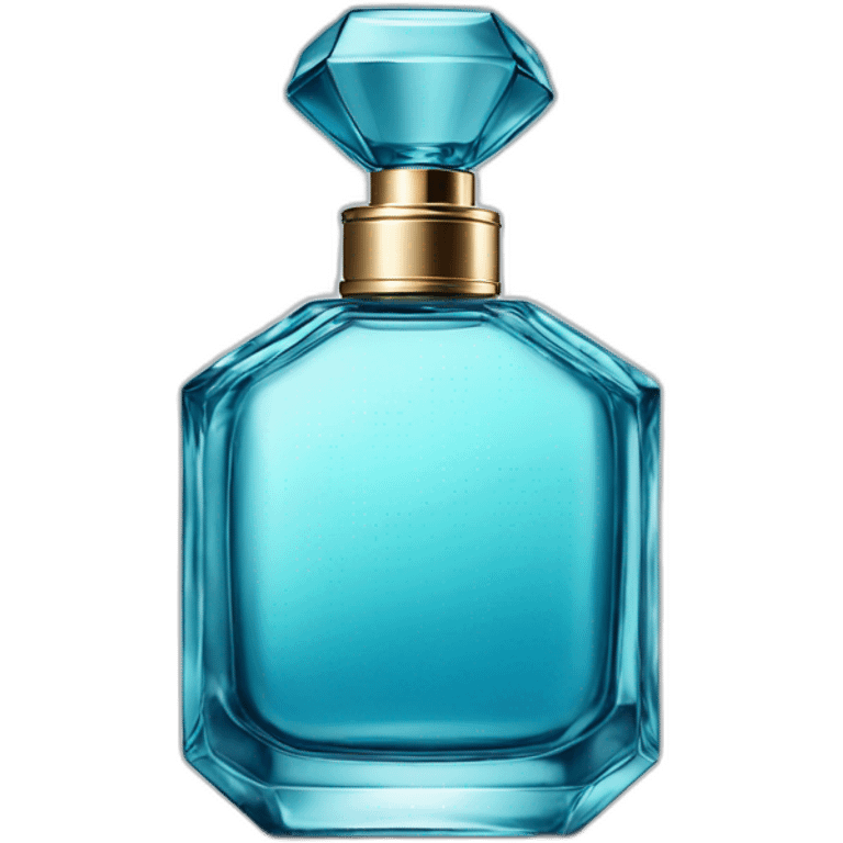 Luxury Fragrance bottle blue tint emoji