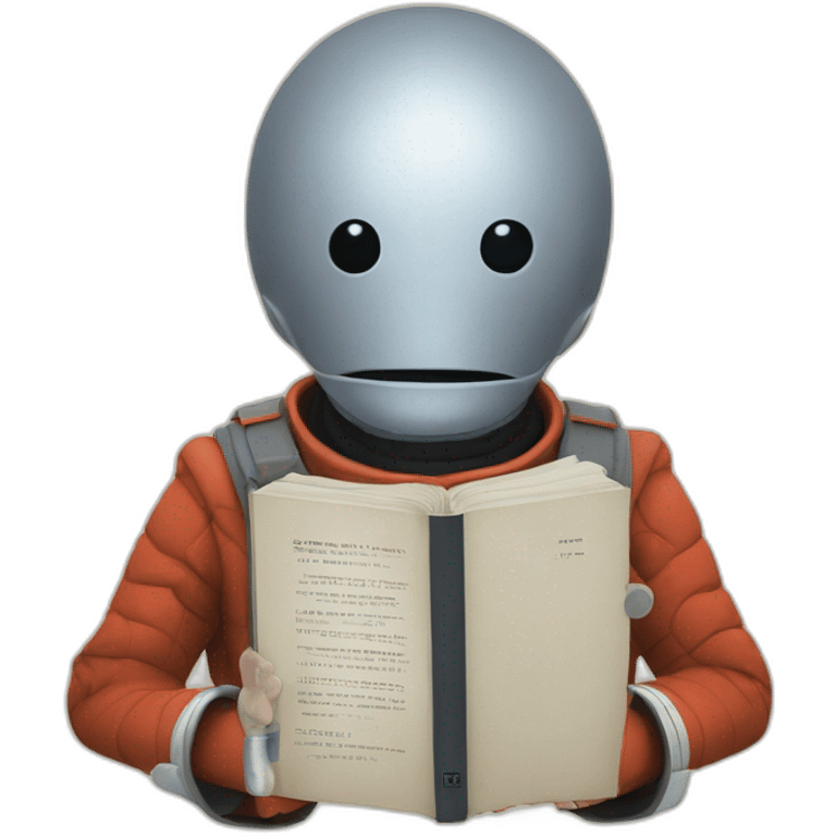 Hitchhikers guide to the Galaxy book emoji