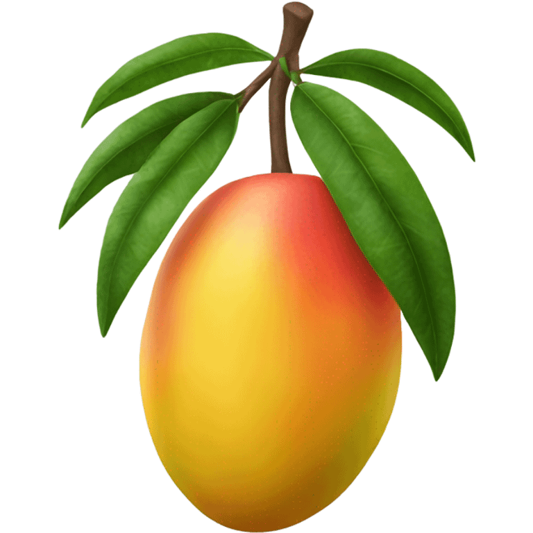 Realistic Mango emoji