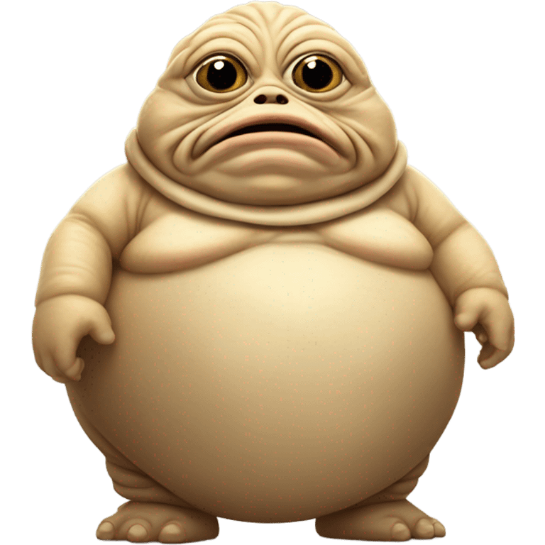 Little baby Jabba the hut  emoji