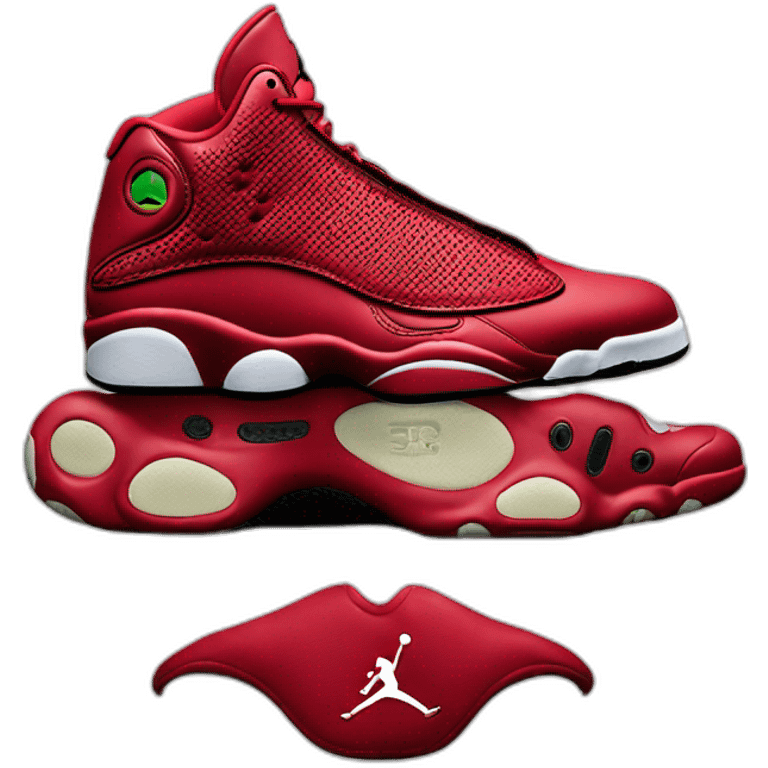 Jordan 13 emoji