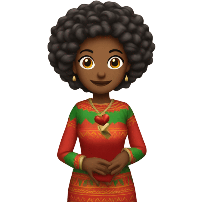 Kwanzaa love  emoji