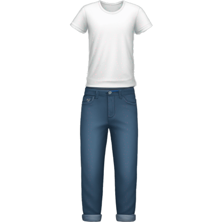 T-shirt and pants emoji