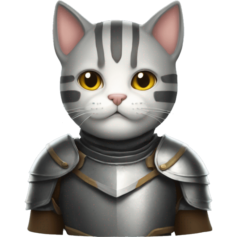 Cat knight emoji