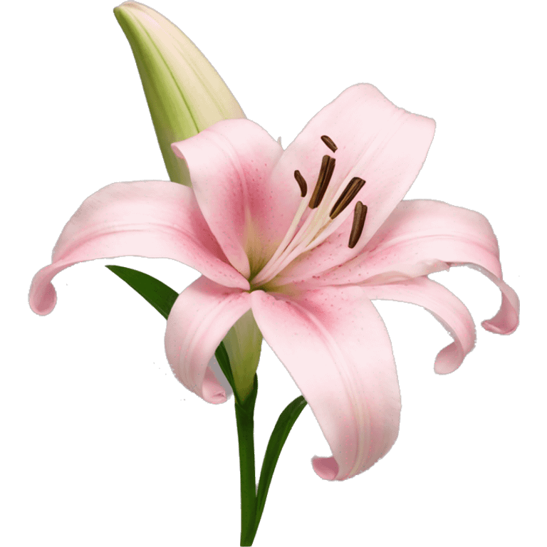 light pink lilium emoji