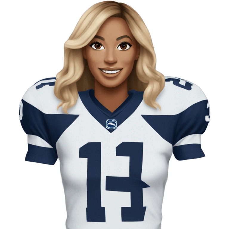 beyoncé penn state jersey emoji