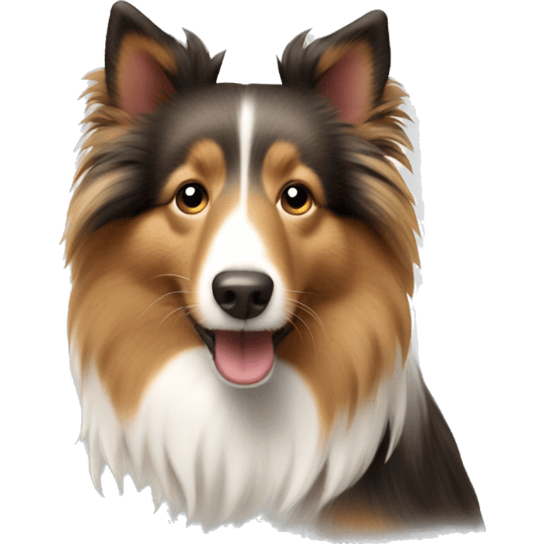 shetland sheepdog emoji