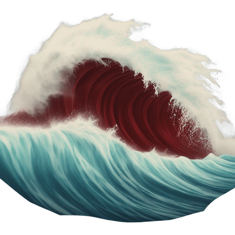 Red Wave 
 emoji