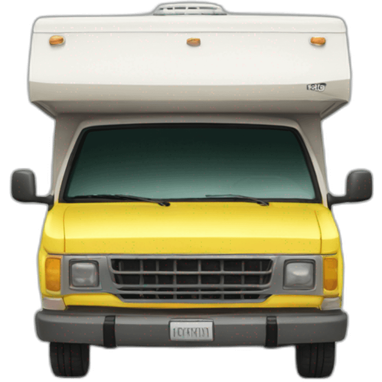 Camping car breaking bad emoji