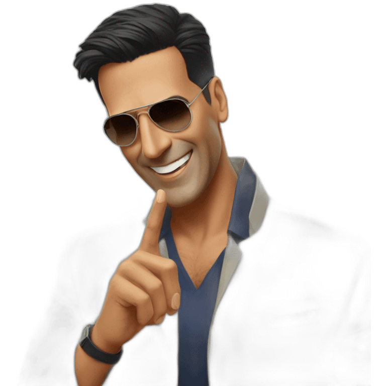 akshay kumar pose emoji