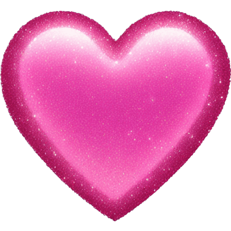 pink sparkly heart emoji