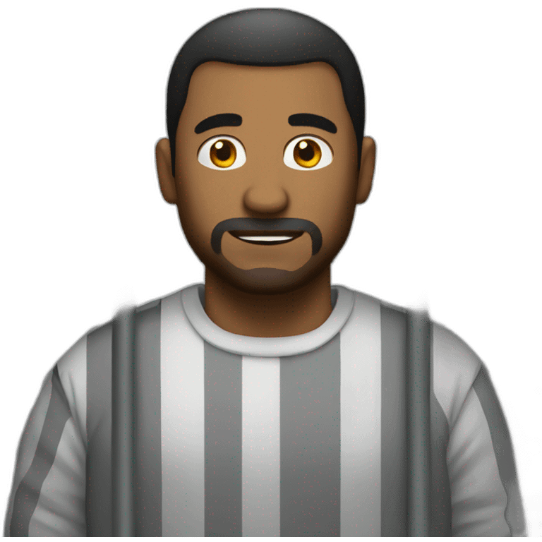 Man in prison emoji