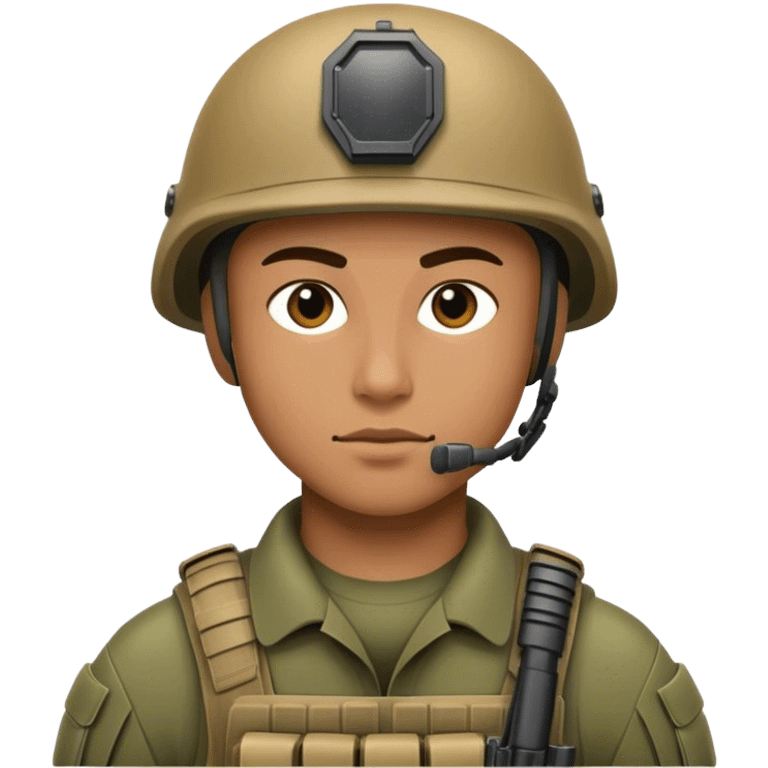 modern special force soldier emoji