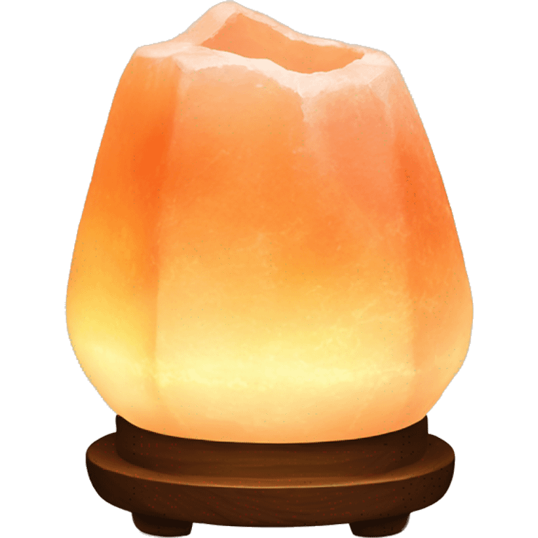 Himalaya’s salt lamp with warm light  emoji