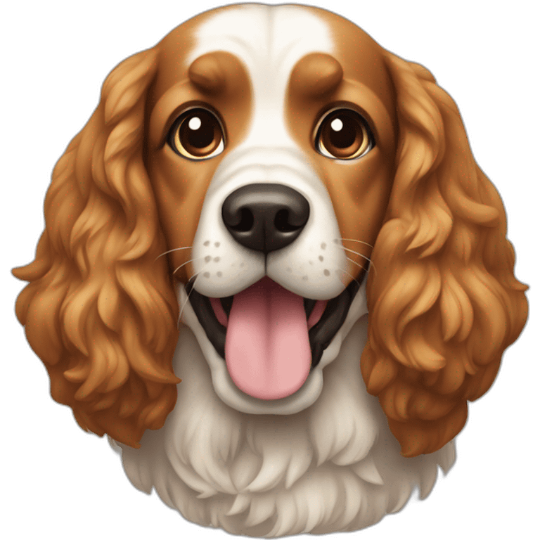 dog cocker emoji