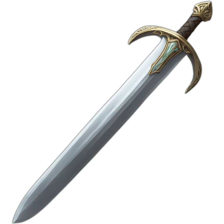 legendary elven sword emoji