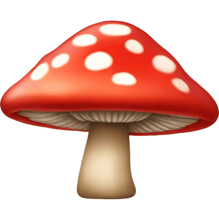 Red mushroom emoji