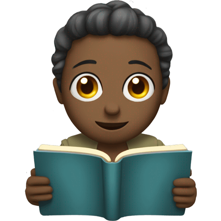 Reading a book emoji