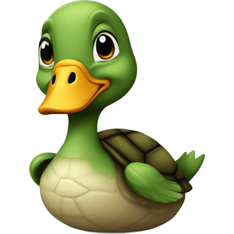 Turtle duck alen emoji