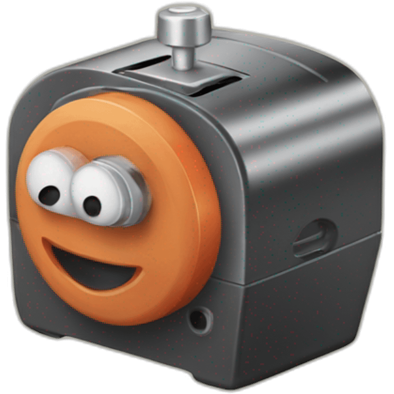 plastic pencil sharpener emoji