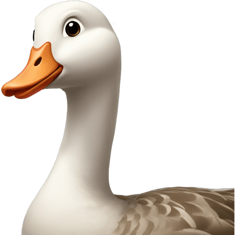 Happy goose emoji