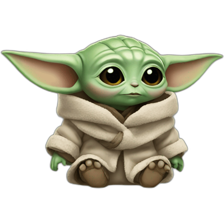 baby yoda in Ukraine emoji