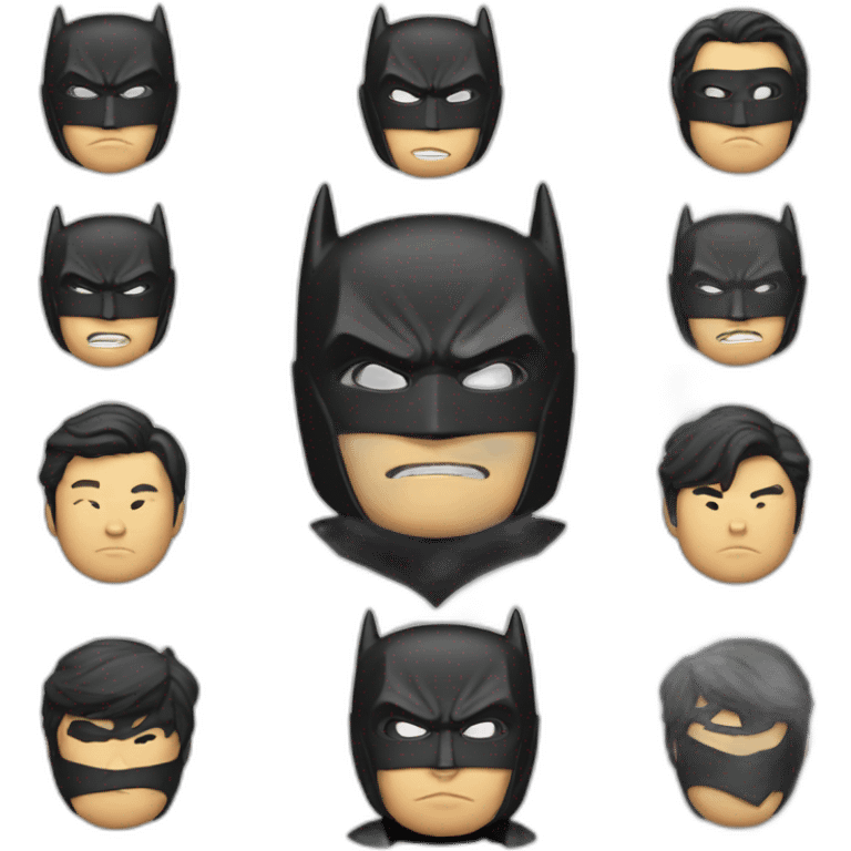 Batman chinese emoji