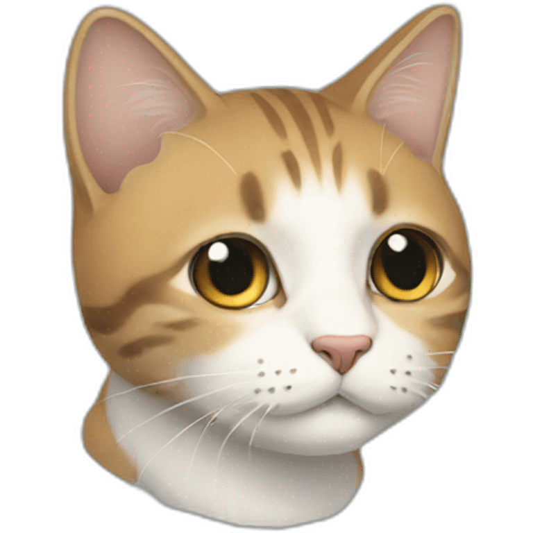 Un chat  emoji