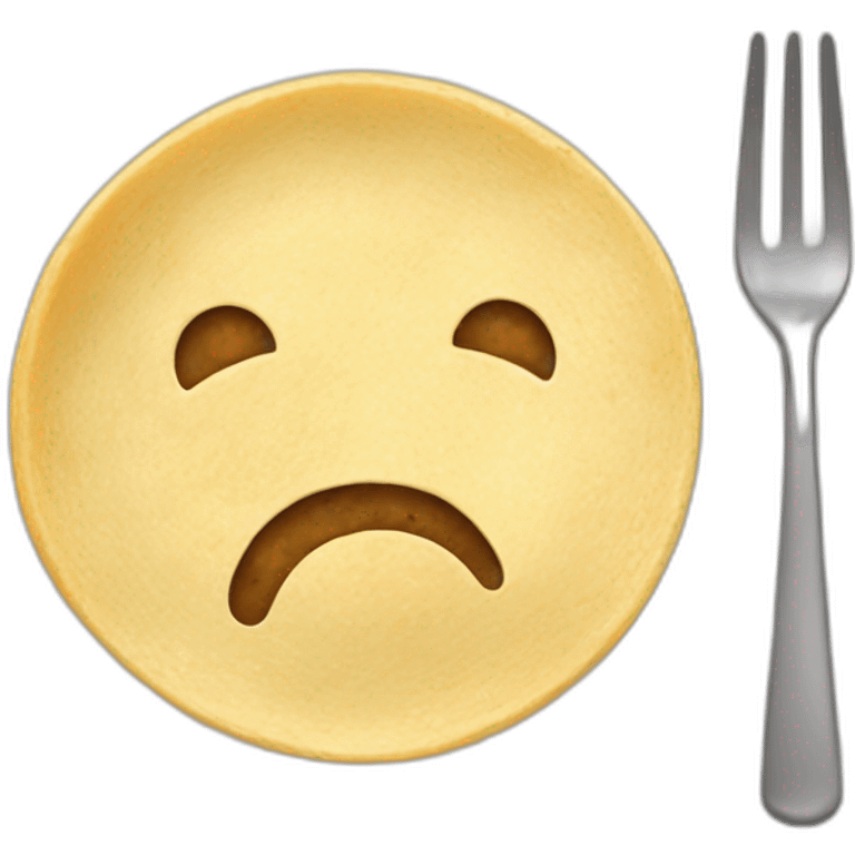 tortilla-with-fork emoji