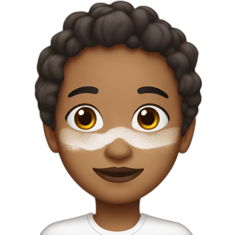 Vitiligo  emoji