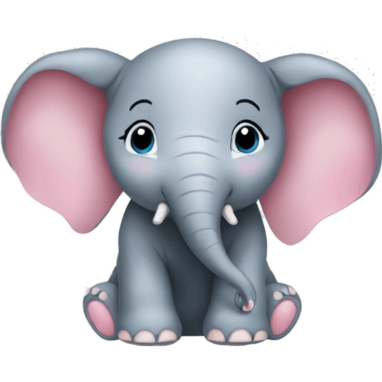 Baby elephant (only head)  emoji