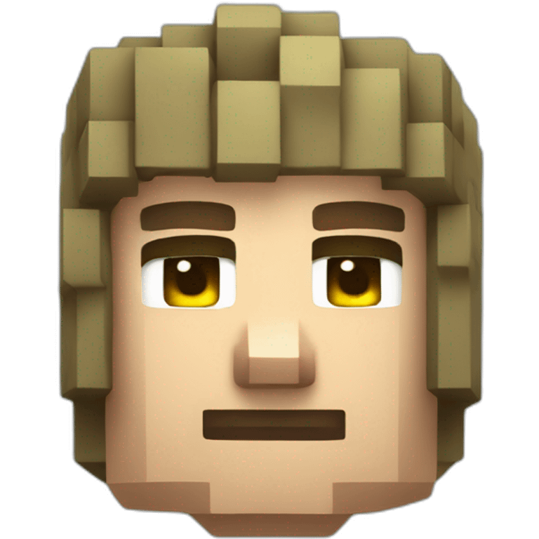 Minecraft Steve emoji