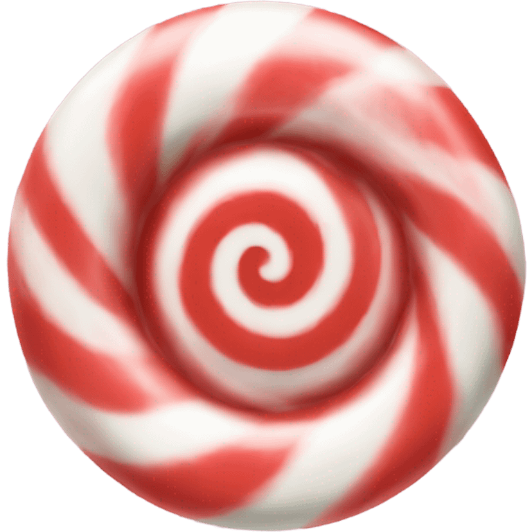 Peppermint swirl  emoji