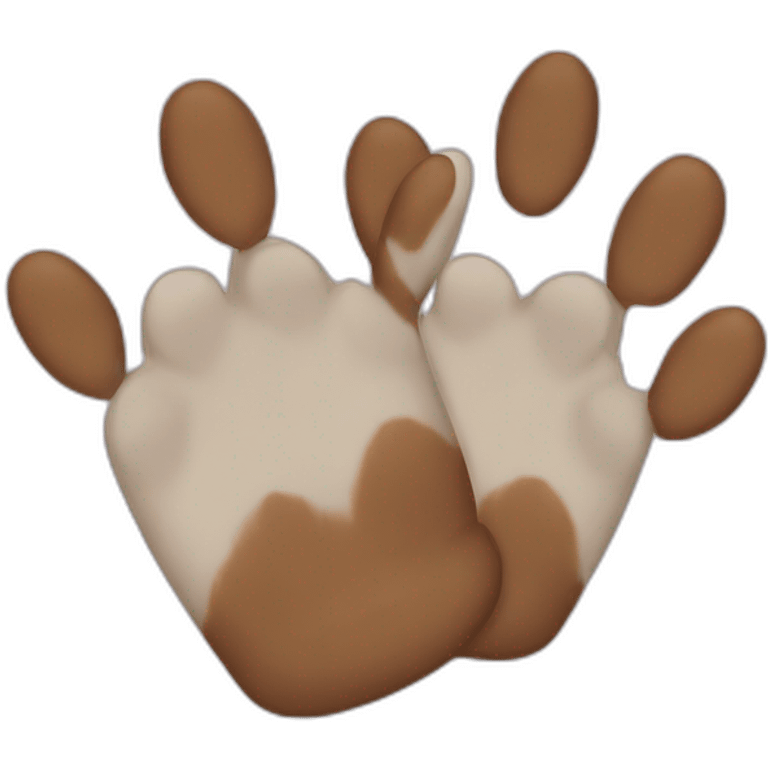 Cat paws emoji