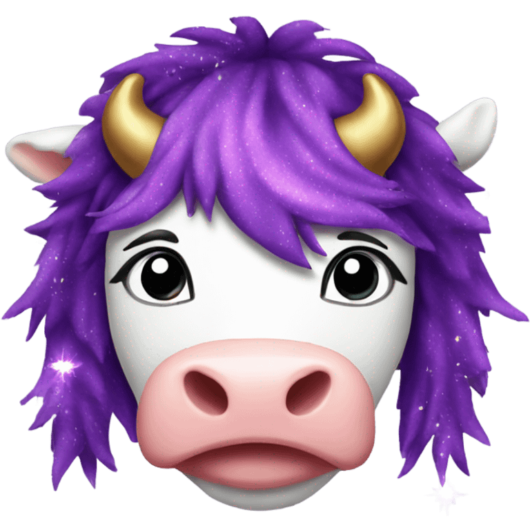 Sparkles ninja cow  emoji