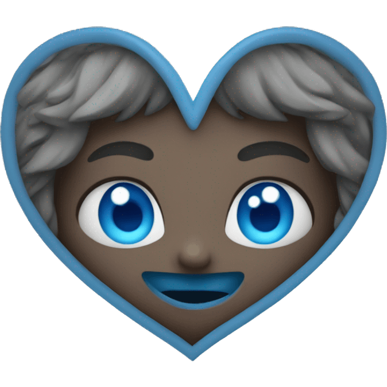 Blue heart emoji