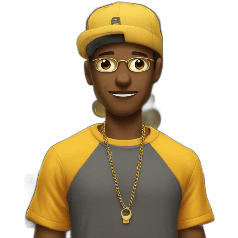 Very cool and he is a hip hop named Zvon emoji