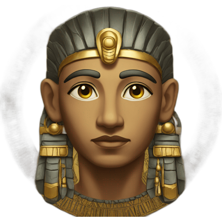 indian egyptian face of god emoji