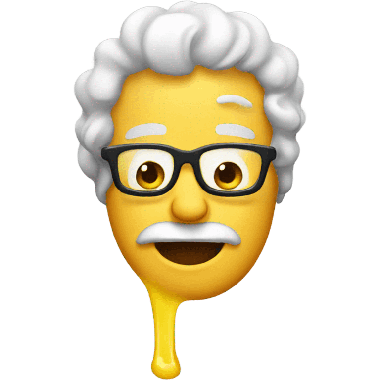 Sticky glue emoji