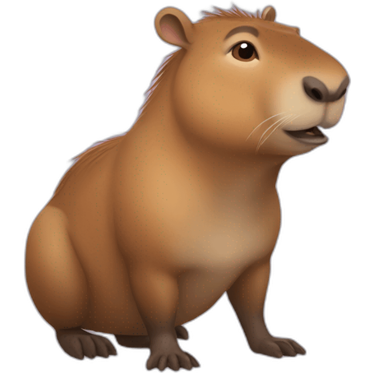 Shrek capybara emoji